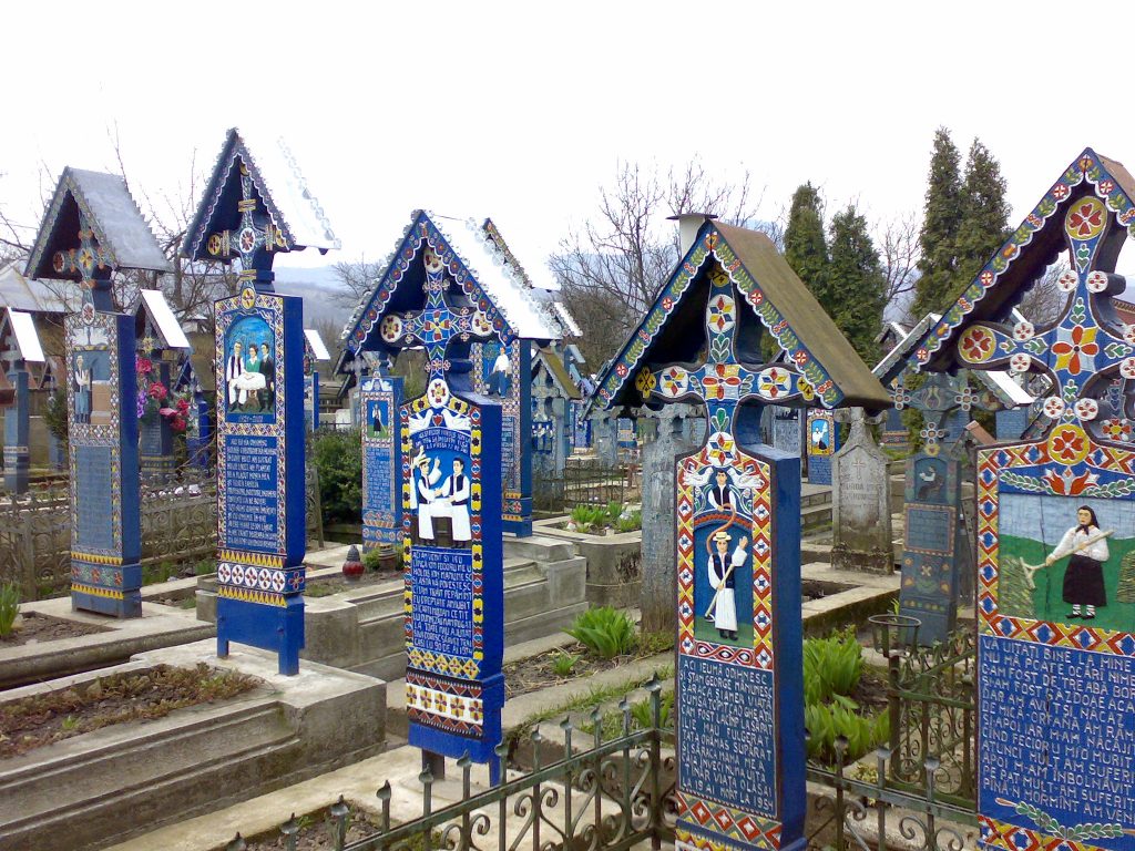 Die sehenswertesten Friedhöfe: Fröhlicher Friedhof, Rumänien