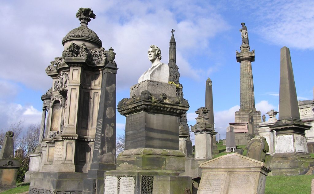 Die sehenswertesten Friedhöfe: Necropolis Glasgow