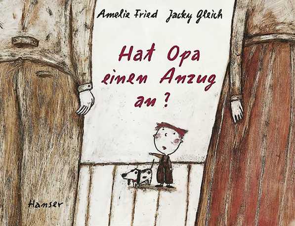 Hat Opa einen Anzug an